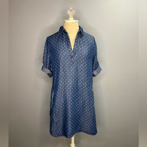 Cloth & Stone Chambray Shirt Dress